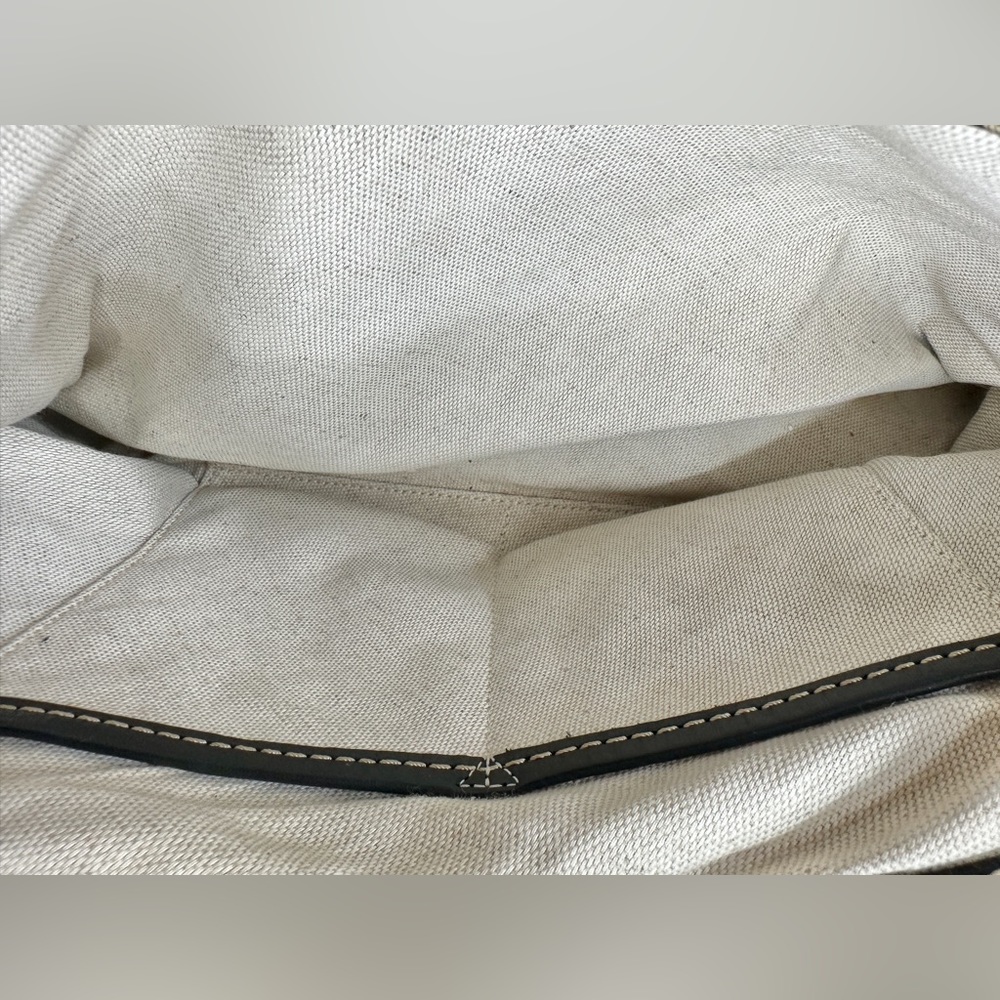 Michael Kors Black Leather Medium Shoulder Bag Side Belted Brass Logo Buckles - Picture 11 of 13